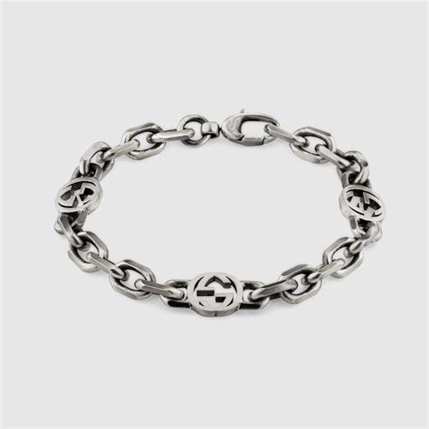 pulsera gucci plata|Joyería de plata para Mujeres .